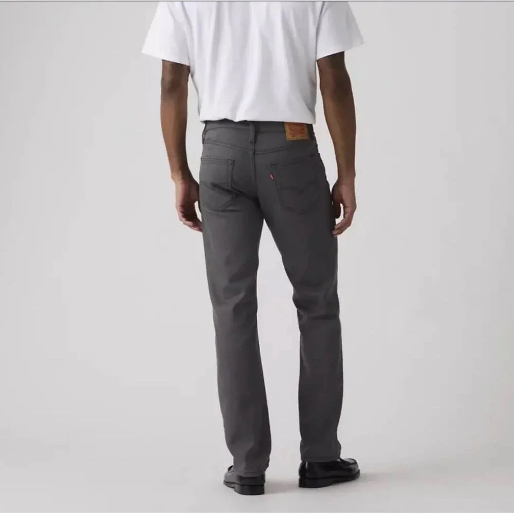 Levi's 511 Slim Fit Jeans Men 34x30 Charcoal Gray Denim Stretch Comfort Mid Rise